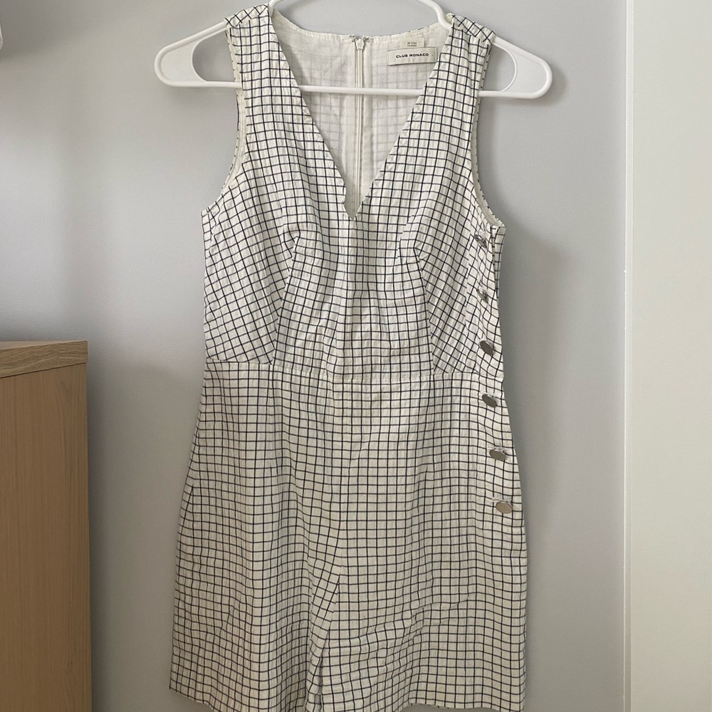 Club Monaco White romper